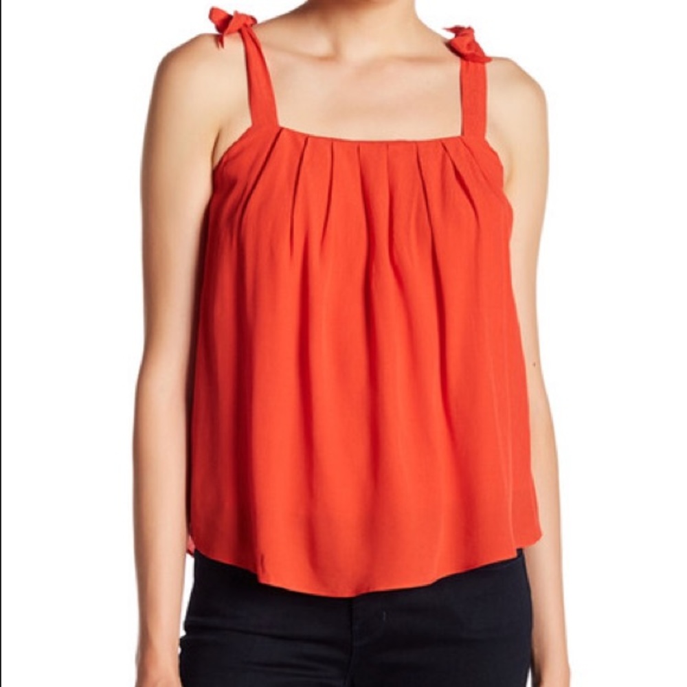 Astr The Label tie shoulder tank!